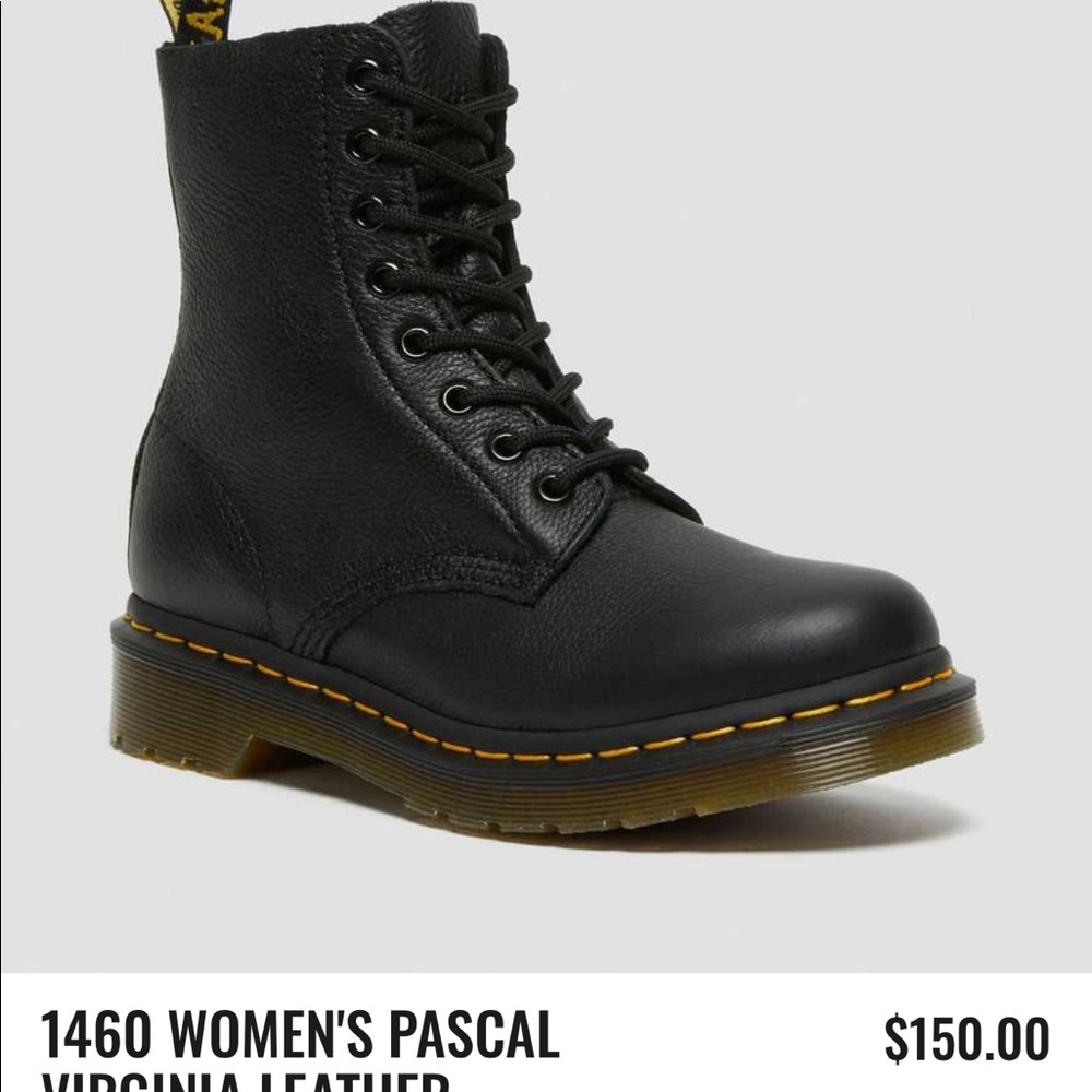Dr. Marten’s 1460 women’s pascal Virginia leather size W8